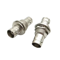 BNC femelle à BNC femelle connecteur Jack droit prise prise vis panneau montage panneau châssis adaptateur Coaxial