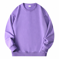 Sweat-shirt d'automne imprimé, coupe oversize, col rond, 100 % anti-rétrécissement, personnalisable avec logo, couleurs variées, design uni, vente en gros