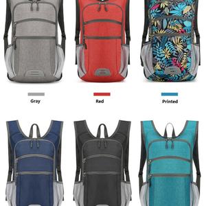 Sac à dos de randonnée léger et pliable, résistant à l'eau, sac de jour compact pliable pour les voyages en plein air, le camping et le cyclisme - Product Image 4