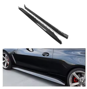Extensión de faldas laterales de coche de fibra de carbono seca OEM para <span class=keywords><strong>BMW</strong></span> M4 G82 G83 Competencia original 2021 + Faldas laterales - Product Image 1