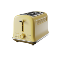 Grille-pain électrique automatique avec minuterie LED, boîtier en PP, multifonction pour la maison et l'hôtel, pour le pain et les sandwichs, 750W