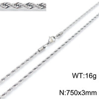 Collar de Cadena Gruesa y Delgada de Acero Inoxidable 316L con Colgante de Clavícula, Estilo Rock Hip Hop, para Unisex, para Fiestas y Ocasiones Especiales