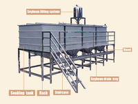Machine automatique de trempage du soja, réservoir de trempage des haricots, équipement de production de lait de soja, ligne de production de tofu