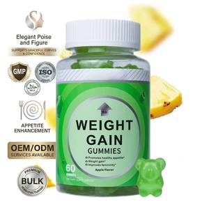 Gomitas <span class=keywords><strong>para</strong></span> Aumentar de Peso de Marca Privada OEM, Sin Azúcar, con Creatina <span class=keywords><strong>para</strong></span> un Aumento de Peso Rápido y Saludable, Apoyo al Apetito, <span class=keywords><strong>Pre</strong></span>-Entrenamiento - Product Image 1