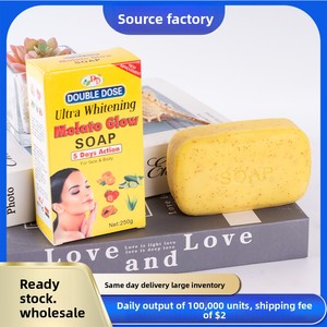 Savon Artisanal à l'Huile Essentielle de Gingembre et Acide Kojique, Nettoyant Visage et Corps, Blanchissant, Action en 5 Jours, Direct Usine, Commerce Extérieur, En Stock - Product Image 6
