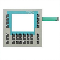 Nuevo Panel de Vidrio Táctil para Tablet OP177B 6AV6 642-0DA01-1AX1, Carcasa con Teclado de Membrana y Película Protectora