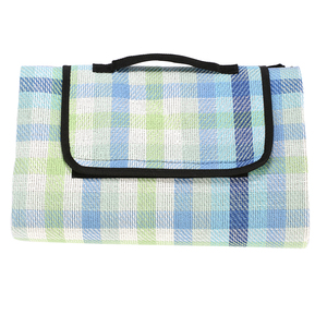 Azul y blanco a rayas al aire libre y Picnic manta de la playa de <span class=keywords><strong>Camping</strong></span> en hierba impermeable arena prueba - Product Image 2