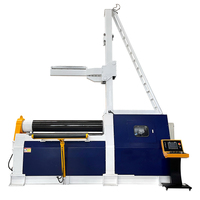Machine à cintrer hydraulique à 4 rouleaux efficace pour plaques d'acier jusqu'à 6mm Meilleur prix pour l'exportation en Asie du Sud-Est