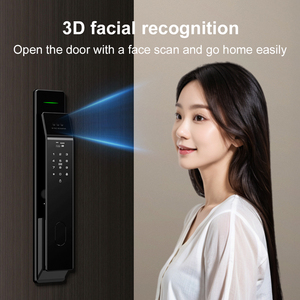 Hoàn toàn tự động 3D nhận dạng khuôn mặt khóa thông minh Keyless nhập dấu vân tay mật khẩu dân cư chống trộm khóa kiểm soát ứng dụng - Product Image 2