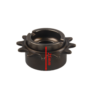 Piñón de Rueda Libre Redvan de 1 Velocidad y 12T, de Acero, 18/34 mm, <span class=keywords><strong>para</strong></span> <span class=keywords><strong>Bicicleta</strong></span> de Montaña y Carretera, Acabado Niquelado de Alta Resistencia - Product Image 3