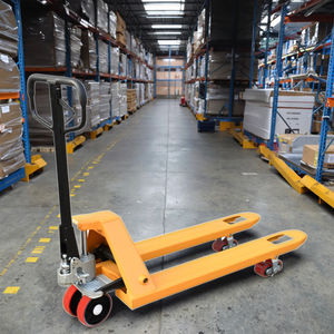 U çelik ağır transpalet 2000kg 2 Ton manuel hidrolik el transpaleti kamyon - Product Image 1