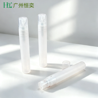 Botol Semprot Pen Atomizer 5ml 10ml Kosong Mini Plastik PP Botol Parfum Pen dengan Pompa Semprot