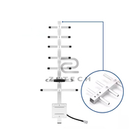 Antenne directionnelle extérieure étanche à gain élevé 12dBi 100MHz WIFI Yagi