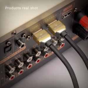 <span class=keywords><strong>MOSHOU</strong></span> Tresse en nylon ultra mince 8K HDMI 2.1 Câble eARC entourant UHD HDR 8K @ 60Hz 4K @ 120Hz 4320p 48Gbps HDTV Blindage pour PS5 TV - Product Image 2