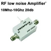 Amplificateur à faible bruit 10M-10GHz 20dB, haute planéité, pour récepteur de signal, radio, GNSS, LORA, drone, SDR, Wi-Fi, talkie-walkie