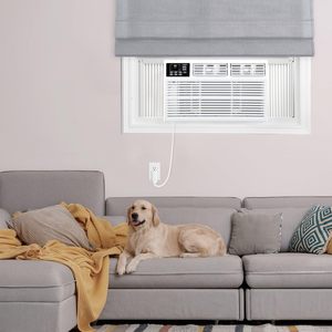 Aire Acondicionado de Ventana Whirlpool de 8000 BTU con Calefactor para Apartamento, Sala de Estar, Blanco, 115 Voltios - Product Image 2