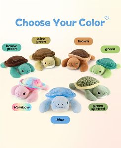 Gnomantic Tortoise - Peluche de Tortuga con Peso, Almohada de Peluche para Niños |   22 pulgadas 4.5 libras Edades de 0 a 24 meses - Product Image 2