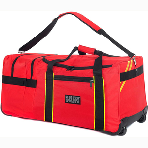 Muestra gratis de poliéster de alta resistencia al por mayor de rescate Turnout Fire Gear Tote Duffel Bag Bolsa de bombero de gran capacidad - Product Image 2