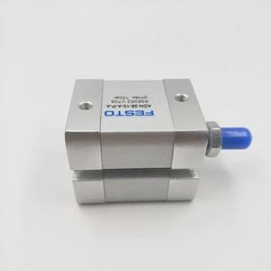 กระบอกลม Festo Compact External Thread Thin Cylinder รุ่น ADN 16 20 25 20 30 40 50 60 70 80 ตัวกระบอกทำจากเหล็ก พร้อมระบบลม - Product Image 3