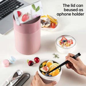 Lonchera Nueva de Acero Inoxidable Lekfre, Loncheras al Vacío, Calentador de Alimentos y Conservador de Frescura, Contenedores de Alimentos <span class=keywords><strong>para</strong></span> <span class=keywords><strong>la</strong></span> <span class=keywords><strong>Familia</strong></span> - Product Image 4