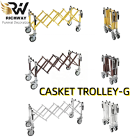 RW China Silver Accesorios para Ataúdes de Metal Estilo Americano y Europeo LIFTER B-G, Herrajes y Decoraciones Funerarias