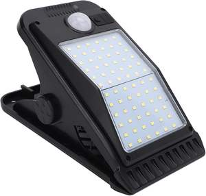 Lampe de nuit LED solaire étanche avec détecteur de mouvement, s'allume automatiquement pour l'extérieur, mur, cour, clôture, porche, obscurité, pour usage en jardin - Product Image 5