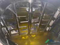Cuve de mélange homogénéisante en acier inoxydable 500L 1000L avec agitateur et double enveloppe chauffante électrique à vapeur