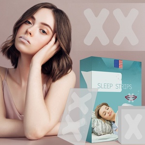 口を密封するためのカスタマイズされた口テープラテックスフリー粘着パッチより良い睡眠口テープいびきを止めるための睡眠ストリップ - Product Image 2