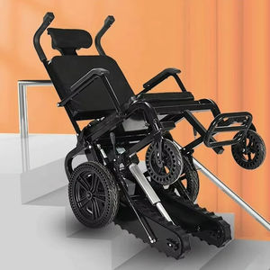 Ce Goedgekeurde Zwarte Kleur Gehandicapte Rolstoel Klimtrappen Gemotoriseerde Elektrische Rolstoel Trapklimmer Van Hoge Kwaliteit - Product Image 1