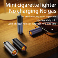 Mini Encendedor Eléctrico con Conector Tipo-C, Salida OTG Portátil, Bajo Consumo de Energía, Resistente al Viento, Encendedor de Cigarrillos USB-C