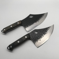Couteau à couperet forgé chinois en gros Couteau de cuisine spécial du chef avec trou de sécurité