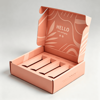 Boîtes en papier kraft personnalisées avec logo imprimé, cartons d'expédition ondulés, boîtes d'expédition postales, emballages en carton recyclé
