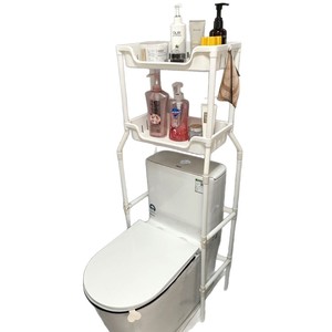 Étagère <span class=keywords><strong>de</strong></span> toilette personnalisée à 2 niveaux, en plastique, gain <span class=keywords><strong>de</strong></span> place dans la salle <span class=keywords><strong>de</strong></span> bain, étagère <span class=keywords><strong>de</strong></span> <span class=keywords><strong>balcon</strong></span> à 2 niveaux et organisateur <span class=keywords><strong>de</strong></span> rangement, étagère <span class=keywords><strong>de</strong></span> toilette, salle <span class=keywords><strong>de</strong></span> bain - Product Image 1