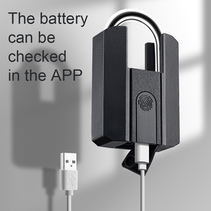 Doigt pouce impression électronique USB Charge sans clé sécurité pavé tactile armoire à bagages empreinte digitale cadenas intelligent serrures - Product Image 3