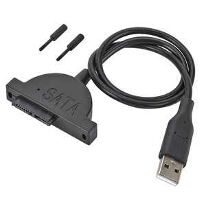 สายอะแดปเตอร์แปลงออปติคอลไดรฟ์แล็ปท็อป Xinqiyi เป็น USB แบบ SATA 7+6 สำหรับอ่านแผ่น CD/DVD ความเร็วสูง - Product Image 2