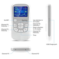 Appareil TENS portable rechargeable, stimulateur musculaire TENS multi-modes, équipement de massage thérapeutique pour soulager la douleur corporelle