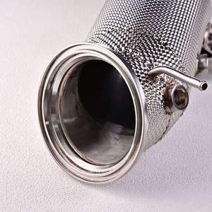 304 Stainless Steel Straight Downpipe for BMW M340i X7 40i 540i X4 40i 840i G20 B58 2020-2023 - Product Image 2