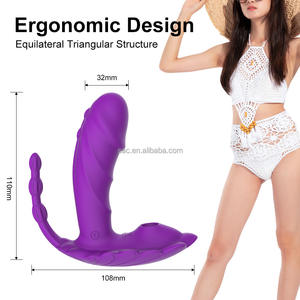 SacKnove-Consolador vibrador con mando a distancia móvil, vibrador de mariposa, juguete sexual masajeador, aplicación para adultos, 8 velocidades - Product Image 5