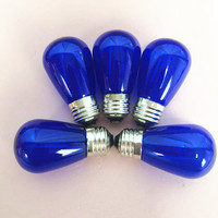 Ampoules LED incassables E26 E27 S14 de remplacement, adaptées aux guirlandes lumineuses d'extérieur commerciales, lot de 25