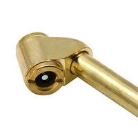 2 pièces/ensemble 1/4 NPT Buse de gonflage rapide pour pneus de voiture, buse à air haute pression, poignée droite, buse à air double usage, valve à embout