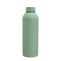 Bouteille d'eau isotherme en acier inoxydable sans BPA, imprimée sur mesure, plusieurs tailles, gourde sport pour cadeaux promotionnels en plein air