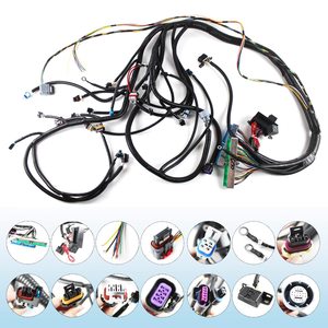 W/4L80Eスタンドアロン配線ハーネス-2003-2007 LSと互換性のあるEV1EV6インジェクタープラグと3ピンMAFプラグ付き - Product Image 4