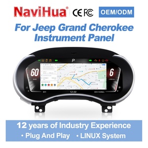 Navihua Auto Meter <b>Car</b> <b>Digital</b> Cluster with Carplay LCD Instrument Dashboard Virtual Cockpit <b>for</b> Jeep Grand Cherokee 2011-2013 - Product Image 2