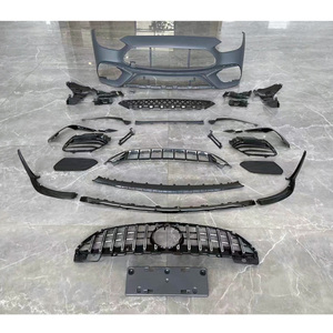 Kit de carrocería de rejilla de admisión de aire de parachoques delantero <span class=keywords><strong>AMG</strong></span> de modificación de actualización W206 de alta calidad para <span class=keywords><strong>mercedes</strong></span>-<span class=keywords><strong>benz</strong></span> Clase C 2022 + - Product Image 2