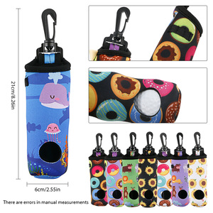 Bolsa de cintura para golf rusa con soporte para 3 pelotas y herramientas para tendencias deportivas, accesorio de golf multifuncional portátil - Product Image 2