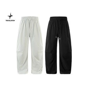 Pantalon décontracté à séchage rapide <span class=keywords><strong>parachutiste</strong></span> en soie glacée extensible dans les quatre sens avec climatisation 2025 printemps/été hommes Cool nouveau pantalon - Product Image 4