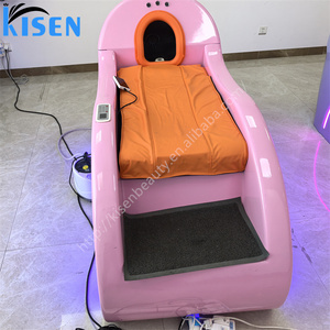 Sillón Eléctrico Automático Kisen para Lavado de Cabello y Spa Capilar con Masaje Robótico y Máquina de Fumigación - Product Image 5