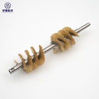 Brosse à rouleaux spirale industrielle en nylon à ressort hélicoïdal, personnalisable, densités faible, moyenne et élevée