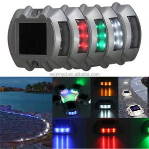 Marcador de entrada de tráfico de aluminio IP67 <span class=keywords><strong>para</strong></span> exteriores, lámpara Solar Led, iluminación de tierra, camino, decoración de jardín, luces solares - Product Image 4