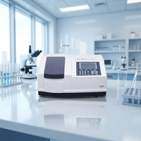 Spectrophotomètre à double faisceau BRT-5600UV C-T, monochromateur, calibrage automatique de la longueur d'onde, exportation de données USB, détecteur optique de laboratoire